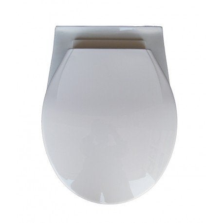 Belmonte Wall Hung Water Closet Mini with Flush Valve Soft Close Seat Cover Ivory - Image 3