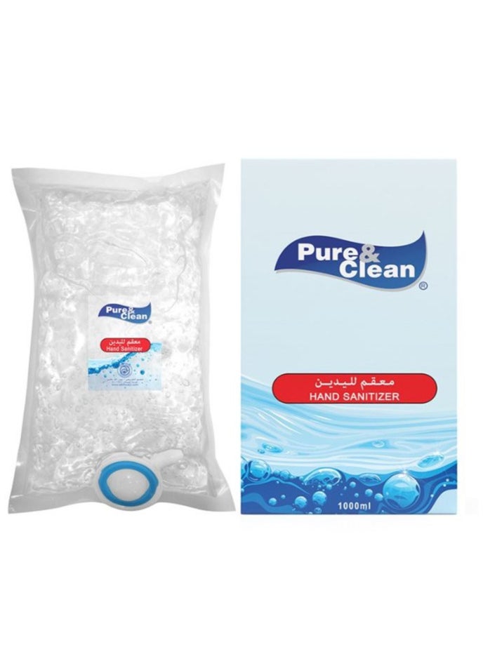 Pure & Clean Pure & Clean Instant Hand Sanitizer1L- BAG  - Image 1