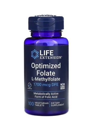 Optimized Folate 1700 mcg DFE 100 Vegetarian Tablets - pzsku/Z59DEF0E740BBE3357D7EZ/45/_/1708701415/24a02288-78f1-4d8e-b712-7e8b9cd4b2ec