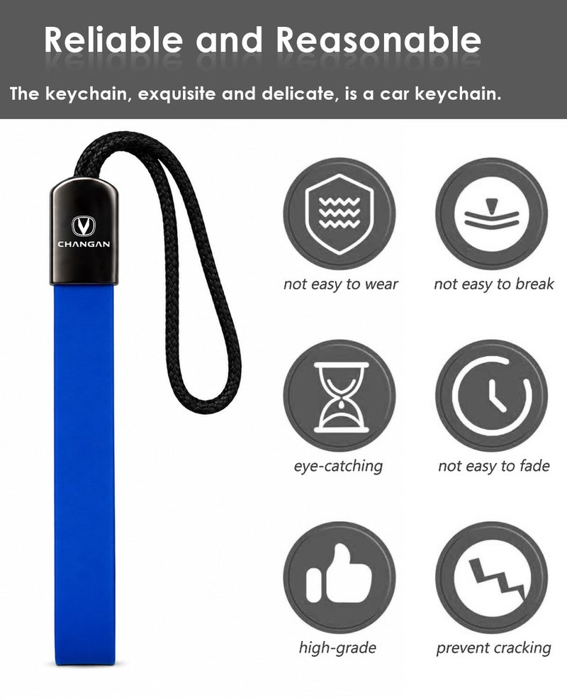 CHANGAN Premium Car Keychain Stylish Key Ring With Durable Strap Design, Lightweight Vehicle Key Holder Accessory For Car Keys, House Keys, Bags And Everyday Carry Use - Image 3
