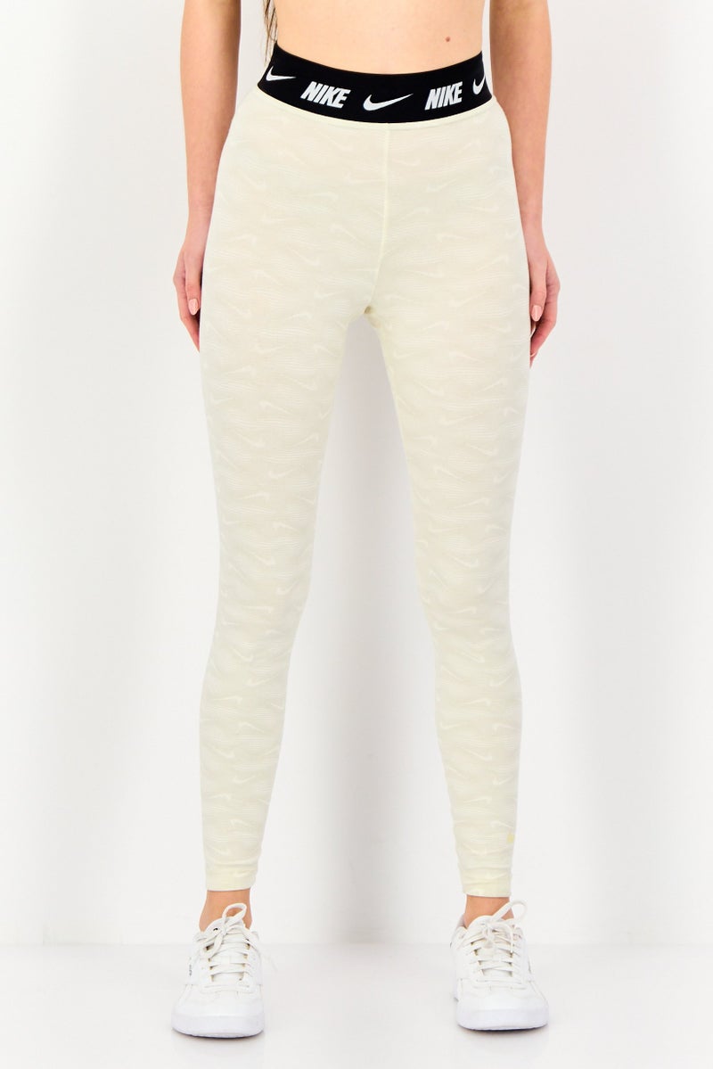 Nike  leggings يوغا ضيقة تناسب النساء بشعار العلامة التجارية، متعددة الألوان - Image 1