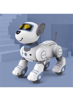 Generic Intelligent Voice Dialogue Charging Robot Dog Touch Induction Song Dance Programming Remote Control Robot Educational Toys-Colour:Bg1536 Dubi 2nd Generation Orange Intelligent Voice + Programming + Intelligent Following + Touch Interaction-Specification:Three Electricity Version  - Image 2