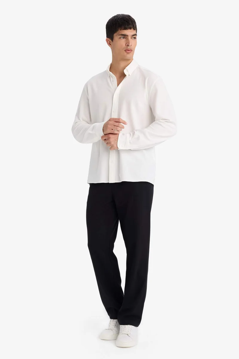 DeFacto Straight Fit Trousers