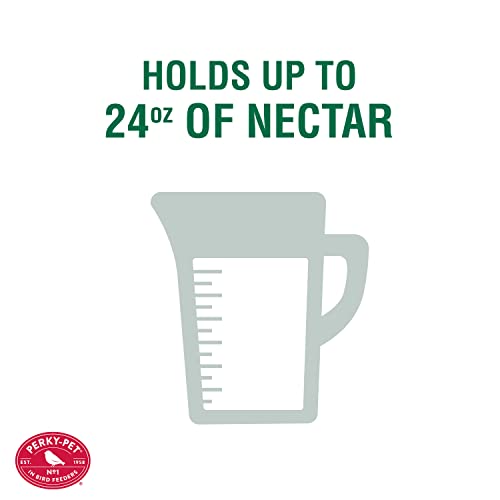 Perky-Pet 8119-2 Red Antique Bottle Hummingbird Feeder Large - Image 5