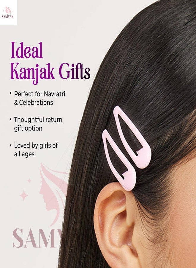 Samyak Hair Clips Combo Girls Pack Of 12 Stylish And Colorful Hair Accessories Gifts - Image 5