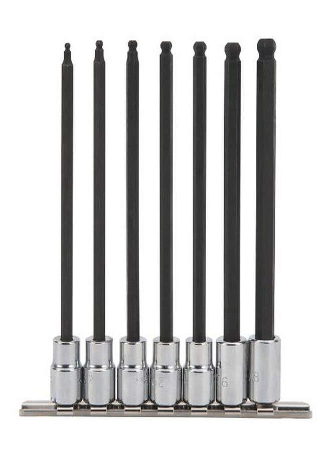 Proto Stanley Proto J4900BD 3/8" Drive Ball Style Extra Long Hex Bit Set, 7PC - Image 2