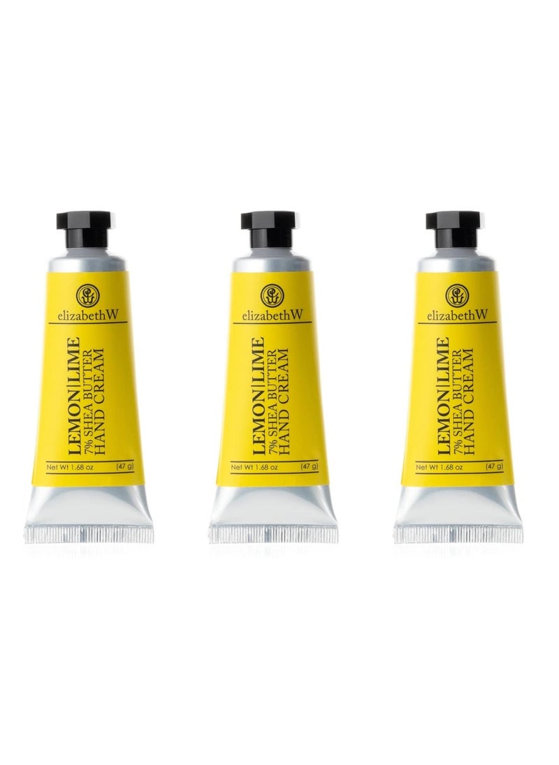 elizabeth W elizabeth W Lemon Lime Hand Cream 168 Ounce Set of 3 