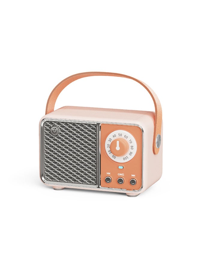 نيوترل ميني سماعة بلوتوث خارجية كلاسيكية، محمولة مع مدخل يو إس بي وبطاقة تي أف، سماعة صغيرة عالية الجودة وإبداعية مع راديو إف إم - Image 1