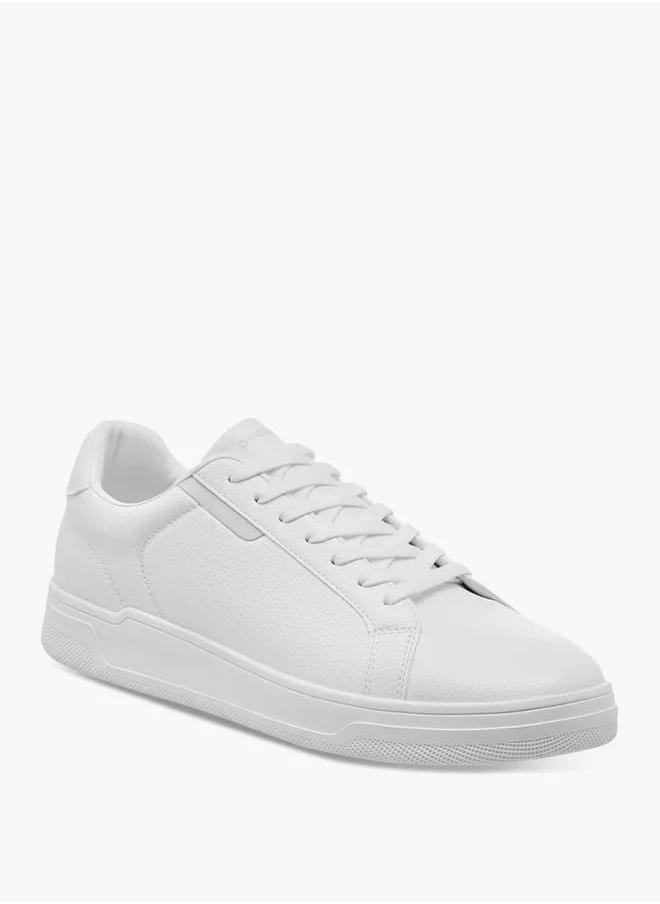 دوتشيني Men's Panelled Lace-Up Sneakers
