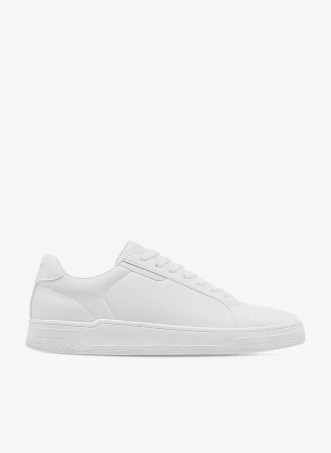 DUCHINI Men's Panelled Lace-Up Sneakers