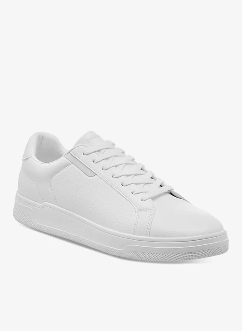 DUCHINI Men's Panelled Lace-Up Sneakers