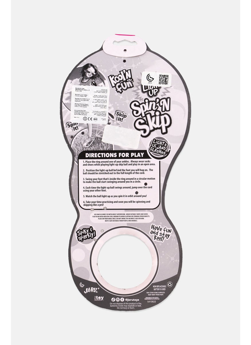 Ja-Ru - Light Up Spin and Skip Ball, Assorted - Image 1