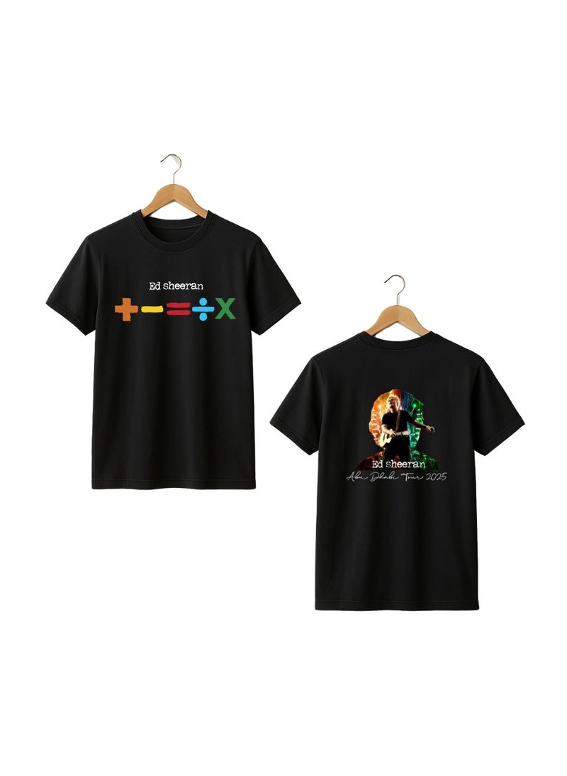 PRINTSHOP4ME - Ed Sheeran Unisex  Adult Cotton T-Shirt|Comfortable&Stylish Music Print|Round Neck|Gift For Music Lovers|Ideal For Concerts Wear - Image 1