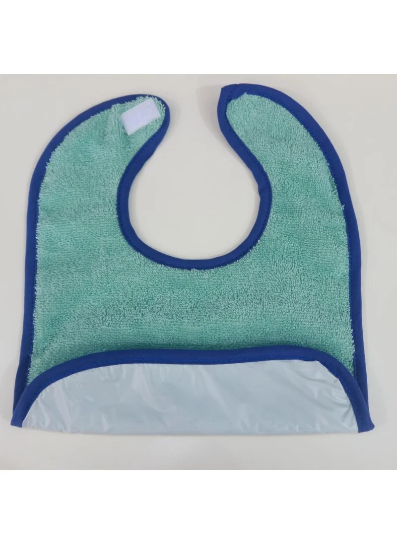 اندر هوم Baby Food Bib Curl Waterproof Towel Cotton Baby Bib
