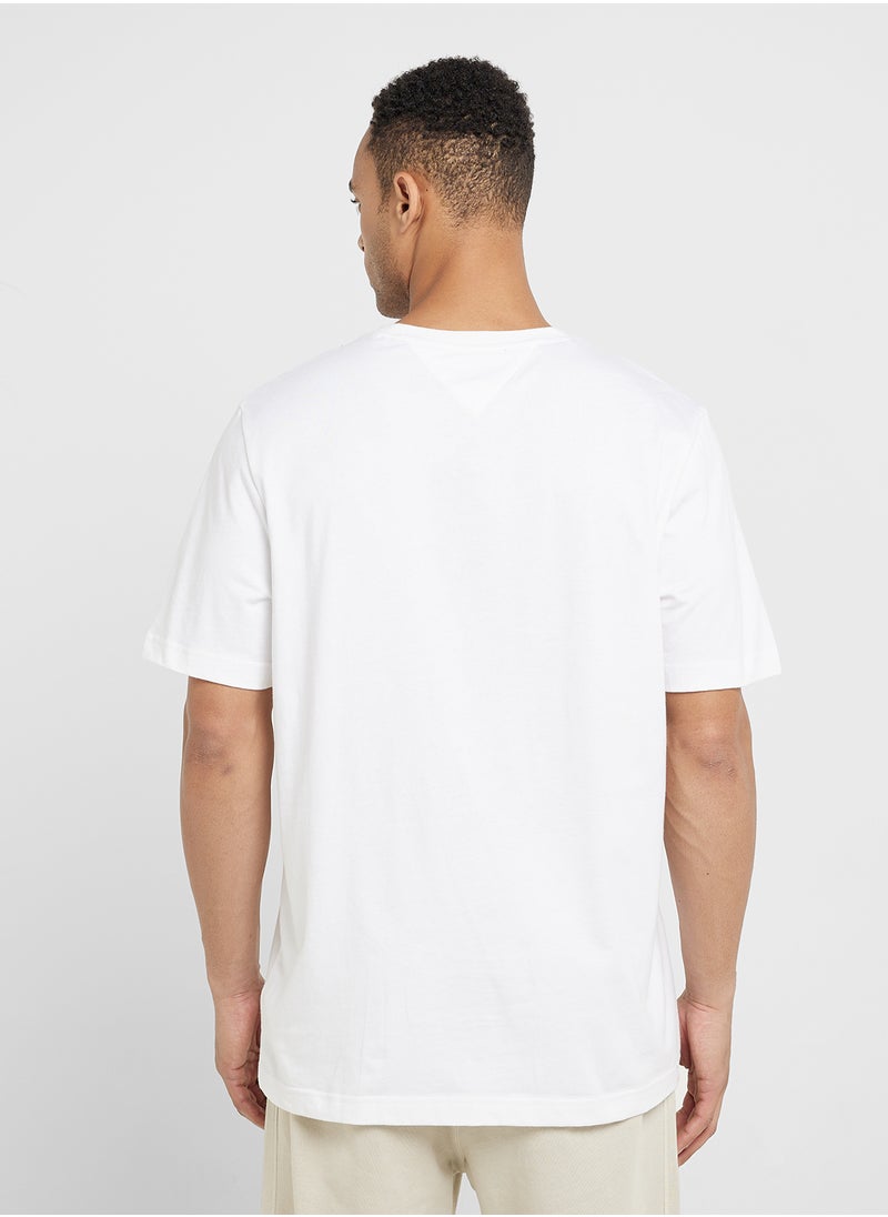 TOMMY HILFIGER - Logo Crew Neck T-Shirt - Image 1