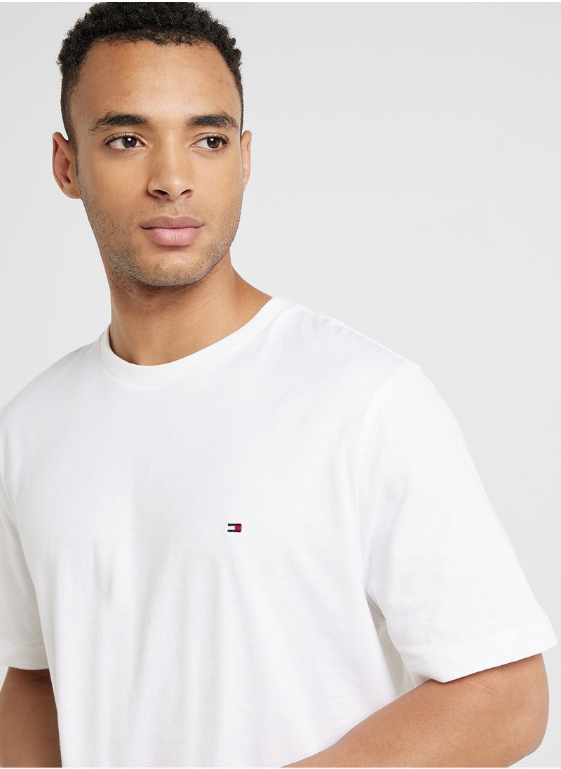 TOMMY HILFIGER - Logo Crew Neck T-Shirt - Image 1