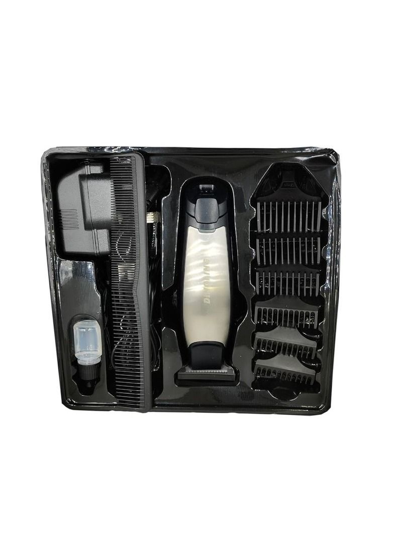 دينجلينج ماكينة تهذيب الشعر من DlNGLING مزودة بمشبك لاسلكي ممتاز ، ماكينة تشذيب اللحية عالية الدقة قابلة لإعادة الشحن من DlNGLING RF631 - Image 2