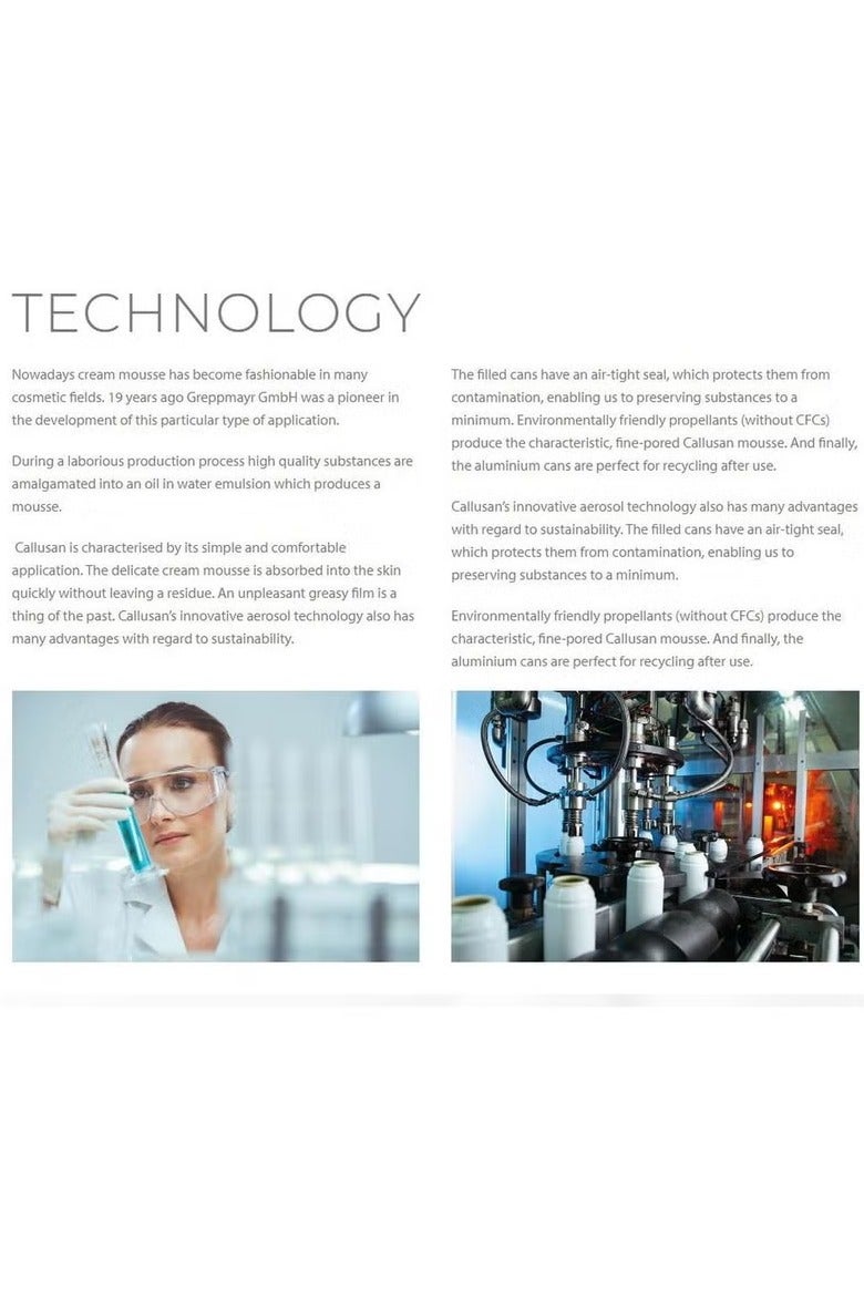 Callusan Fresh Mousse Cream – 125ml, Refreshing Foam for Sweaty & Moisture-Prone Feet - Image 5