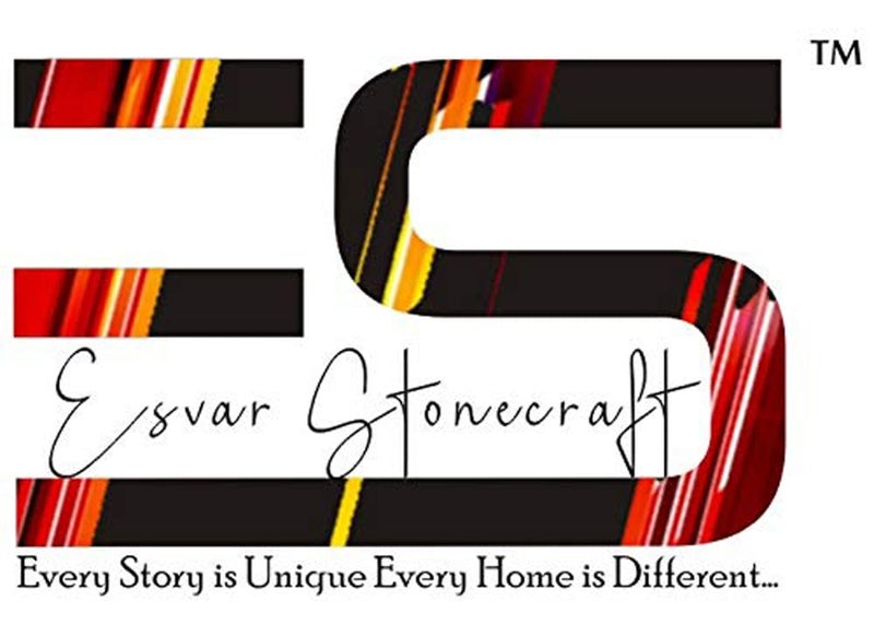 DEVICE OF ESVAR STONECRAFT ...EVERY STROY IS UNIQUE EVERY HOME IS DIFFERENT..... ES ESVAR STONECRAFT Handmade Ceramic Cotted Terracotta Coffee Or Tea Cattel with Dynamic Colour Printed Outside Ideal for Home Use Or Gifting Purpose600mlSize HWD29 15 10 cm  - Image 5