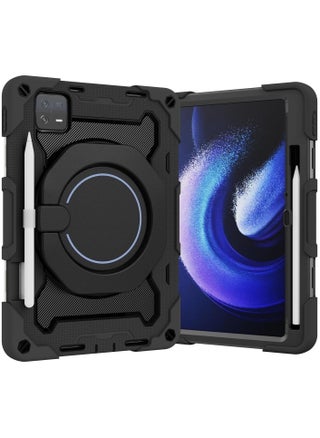 Tablet Case Compatible with Xiaomi Mi Pad 6 Pro 2023 11.2 inch,360° Rotatable Handle Stand Case Three-in-one Shatter-Resistant Shell, Drop-Proof,Shoulder Strap Pad Cover - pzsku/Z59E0BDD12E74212A180CZ/45/_/1701566882/3c0f1fda-27ca-4ff2-96c7-6ee0e72a8d8a