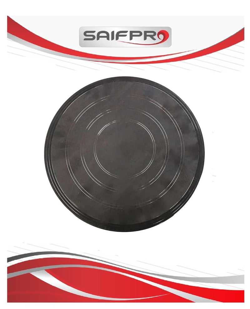 SAIFPRO Dosa Pure Iron Tawa Flat 14 Inches Diameter - Image 1