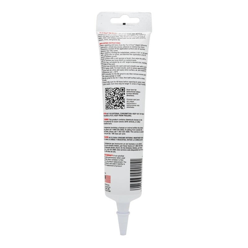Fix-A-Floor Tile Grout - Gray - 5.5oz. Squeeze Tube - Image 2