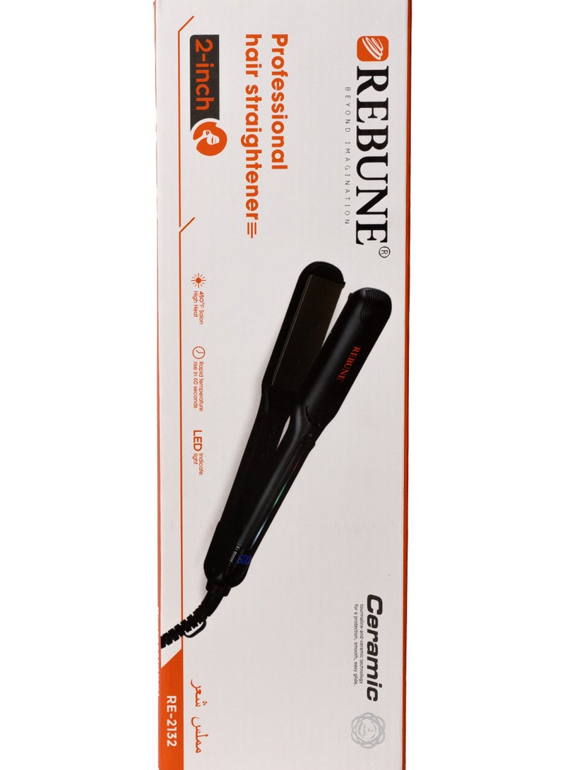 ريبون مكواة فرد الشعر 60 وات مع شاشة LED 2-1NCH - Image 5