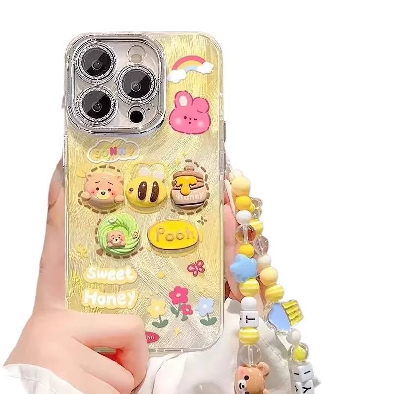 غطاء واقي بسيليكون لـ iPhone 13 باللون Feather Gauze من السيليكون مع تغطية كاملة ومقاوم للخدش مع مقاوم للصدمات مع حماية من السقوط للمكتب المنزلي للتنقل اليومي أثناء التنقل - Image 4