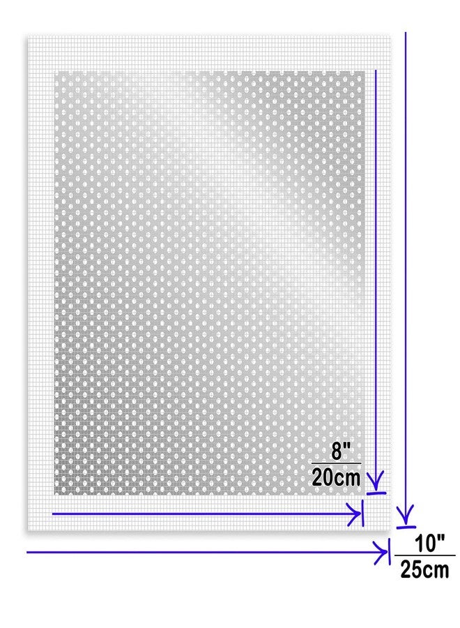Ansoon 8 inch Drywall Repair Patch, Wall Patch Repair Kit, Self Adhesive Wall Fiber Mesh Repair, Large Hole Sheet Rock Patch for Drywall, Aluminum Metal Sheetrock Ceiling Dry Patch for Drywall Plaster - Image 5