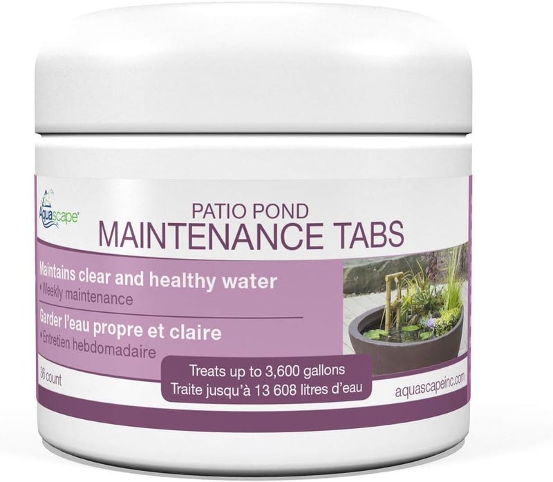 Aquascape 40004 Container Water Garden and Pond Maintenance Treatment 36 Tabs white - Image 1