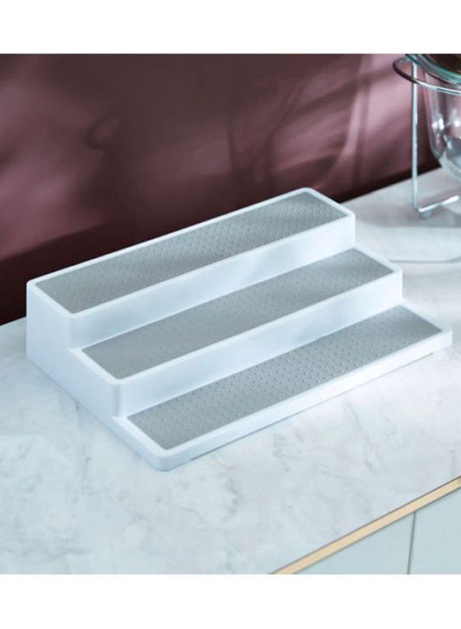 White and Grey Omega 3-Tier Spice Rack - Image 3