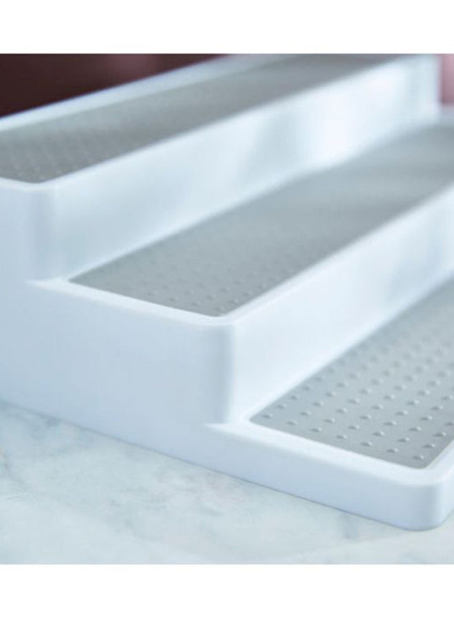 White and Grey Omega 3-Tier Spice Rack - Image 4