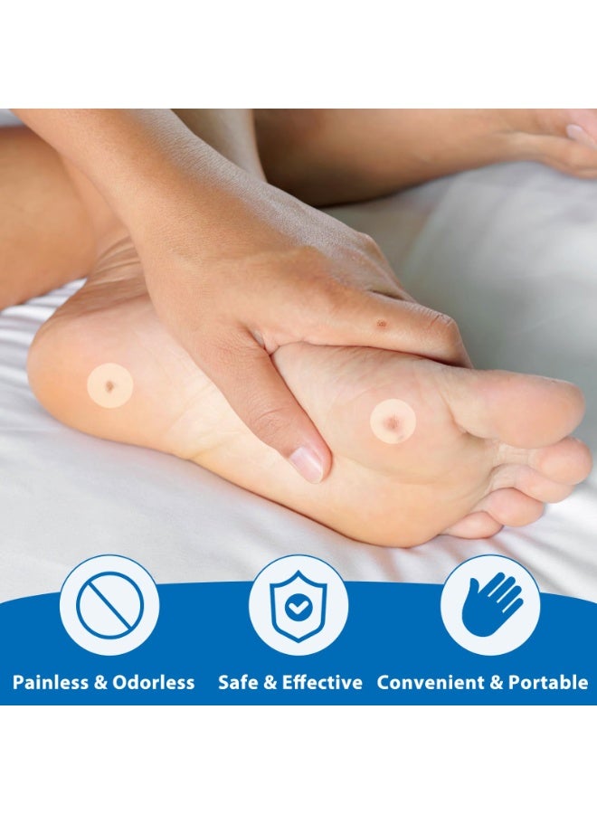لاصقات إزالة الثآليل، 144 قطعة من ملصقات العناية بالبشرة سريعة وفعالة مضادة للماء من الهيدروكولويد لجميع أنواع البشرة، العناية بتنظيف الشامات الجلدية، مسامير القدم، الأشواك، الثآليل، الحبيبات، الثآليل الحادة، الخيوط - Image 2