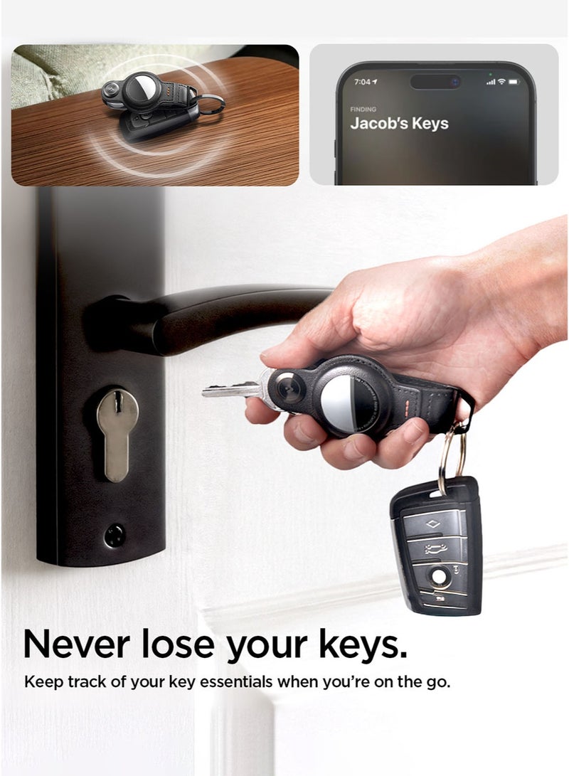 Spigen Valentinus Pro Key Organizer AirTag Case Key Holder Keychain Keyring Up to 5-6 Keys  - Image 4