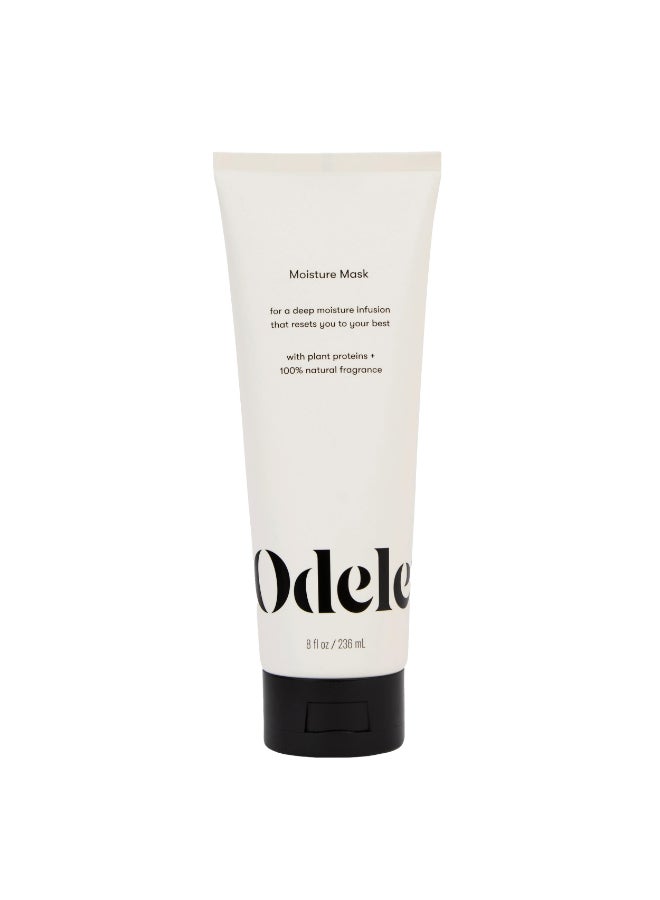 Odele Moisture Hair Mask Conditioner Treatment with Jojoba and Argan Oils for All Hair Types Textures 8 Fl Oz - Image 2