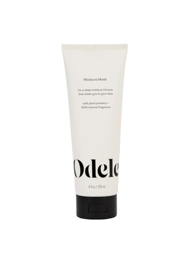 Odele Moisture Hair Mask Conditioner Treatment with Jojoba and Argan Oils for All Hair Types Textures 8 Fl Oz - Image 1