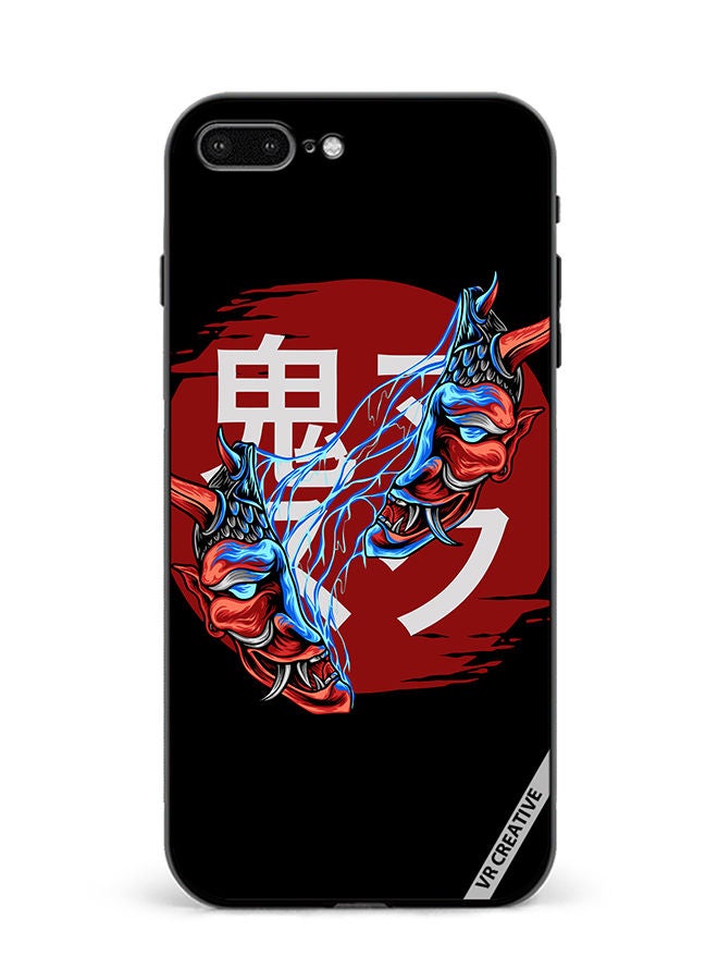 VR CREATIVE Protective Case Cover For Apple iPhone 7 Plus/8 Plus Cracked Mask Design Multicolour - Image 1