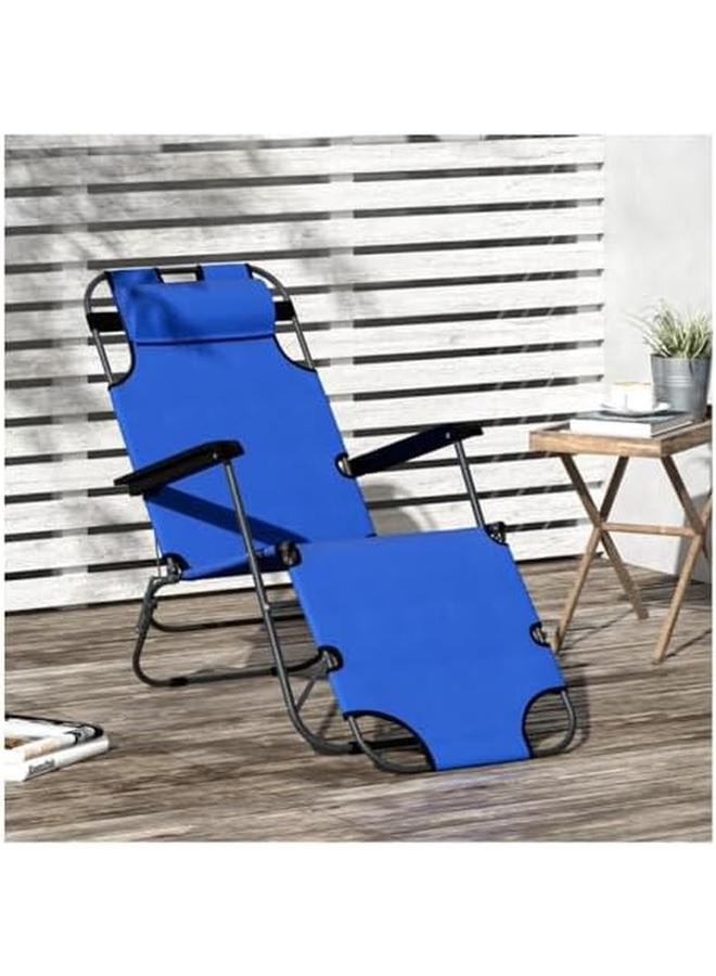 Al Safi Multi Use Lounge Chair 2 In 1 Chair Or Bed For Beach Pool And Patio - Image 3