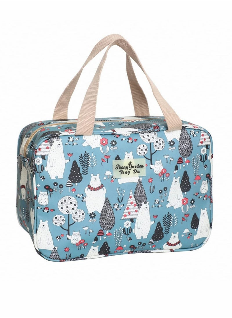 Excefore Toiletry Bags, Travel Hanging Ladies Wash Bag, Large Makeup Bag  - Image 1