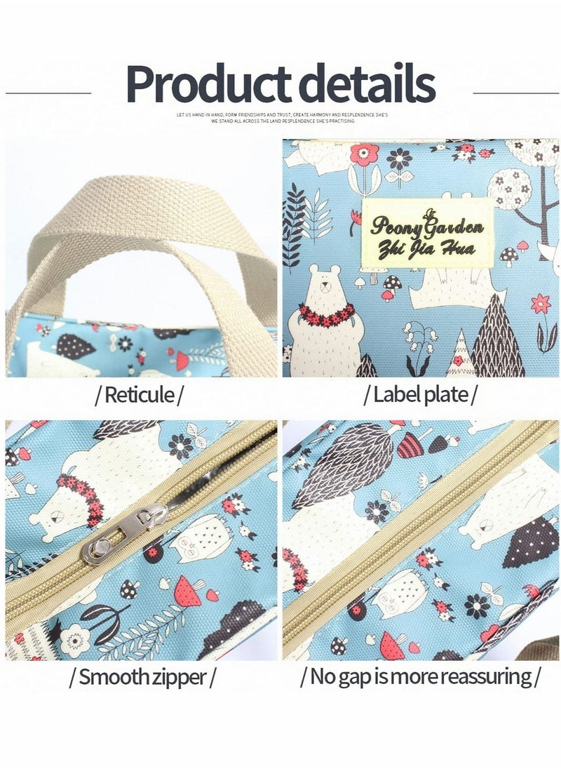 Excefore Toiletry Bags, Travel Hanging Ladies Wash Bag, Large Makeup Bag  - Image 3