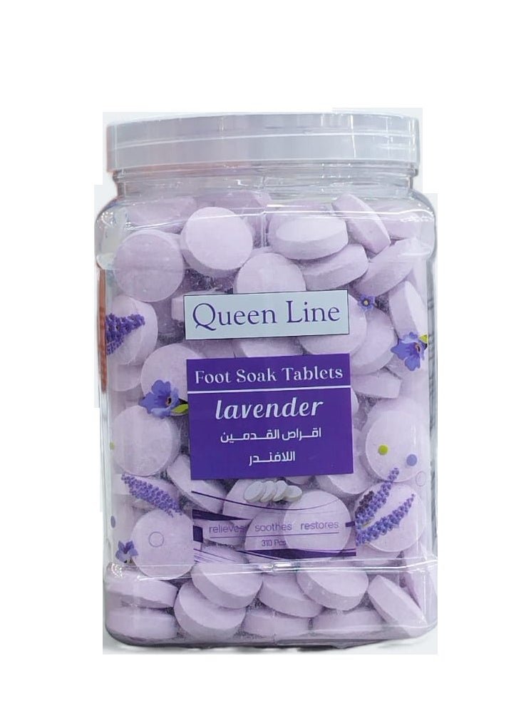 Queen Line Queen Line Lavender Foot Soak Tablets 310 Pieces 
