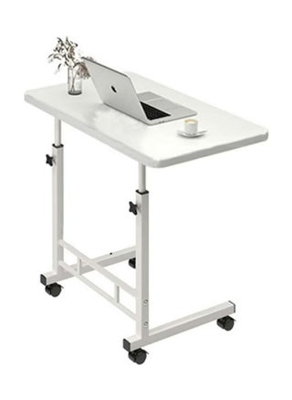 Upgraded Metal Base Adjustable Multipurpose Movable Desktop Computer Mobile Laptop Desk Home And Office Desks For Work and Study Moveable Portable Coffee Overbed Tray Bedside Sofa Table - pzsku/Z59E15085AAA40643C82BZ/45/_/1713595456/fb70f802-e8a1-4394-9d4d-4a6b670e50c3