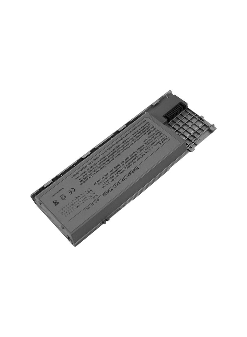 بطارية بديلة لكمبيوتر محمول من نوع Dell Latitude D620-D630-D630C-D630N-D631 D640 أسود