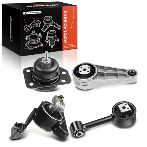 A-Premium 4PCS Engine Motor Mount Transmission Mount and Torque Strut Mount Set Compatible with Chevrolet Optra 2004-2010 & Suzuki Forenza 2004-2008, Reno 2005-2008, L4 2.0L - Image 1