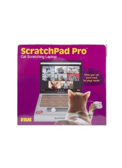 WHAT DO YOU MEME? ScratchPad Pro - Cardboard Laptop Cat Scratcher, Great Idea for Pet Owners, Interactive Cat Toys for Indoor Cats, Kitten Supplies and Cat Stuff  - Image 4
