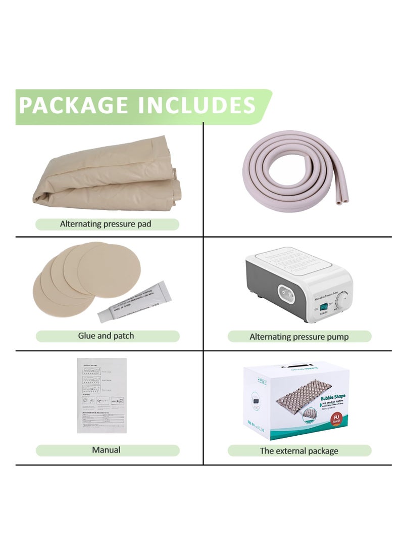 XiuWoo - Alternating Air, Pressure Mattress for Hospital Beds Sores and Home Use Air Mattresses - Image 1