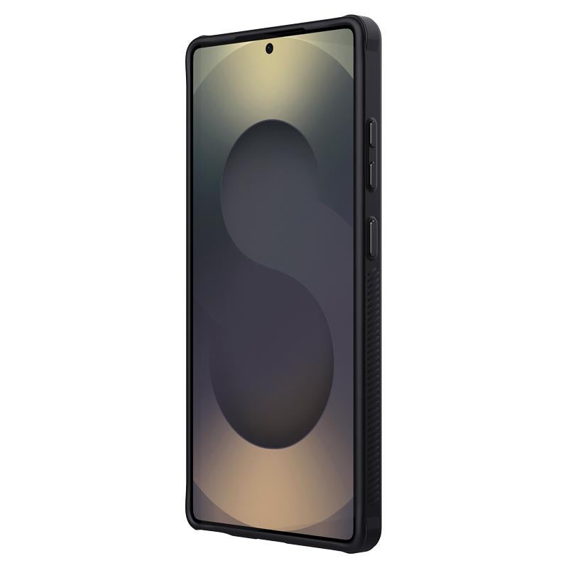 Nillkin For Samsung Galaxy S25 Ultra 5G Fiber Shield Pro Magnetic Version Aramid Fiber Tpu Phone Case(Gold) - Image 3