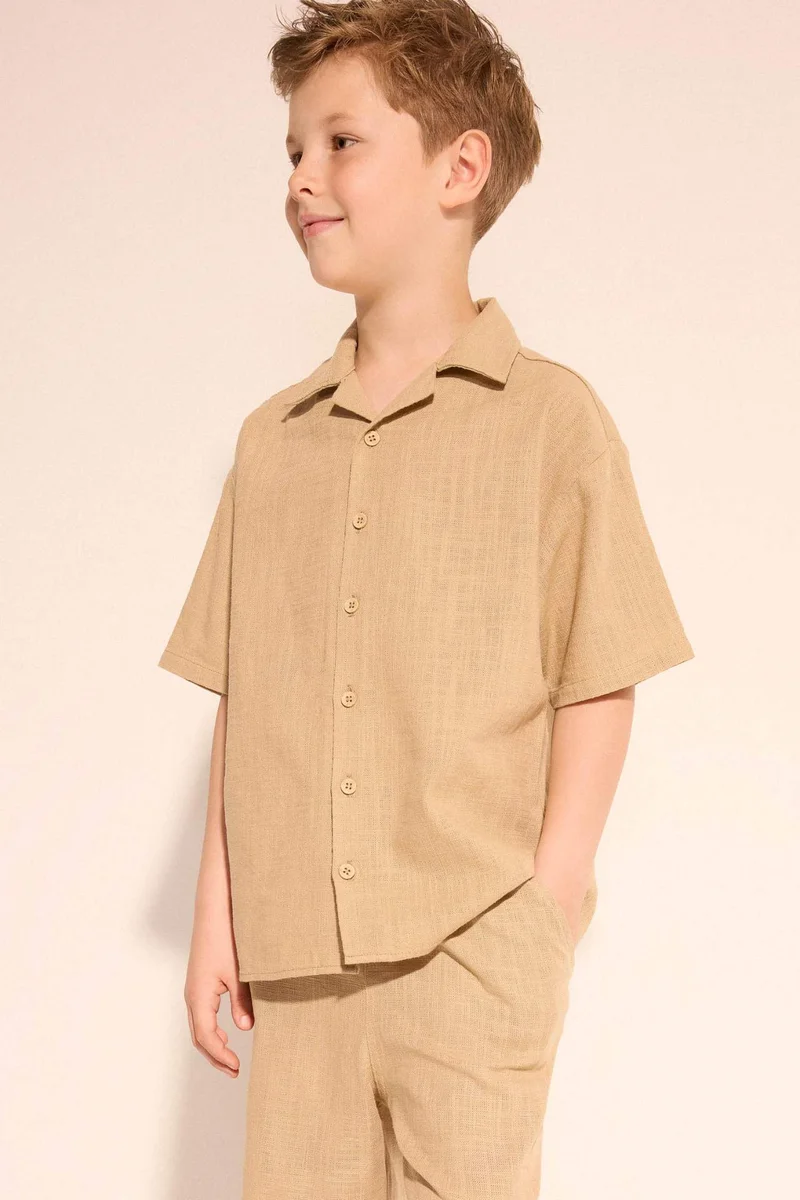 ديفاكتو Boy 100% Cotton Shirt