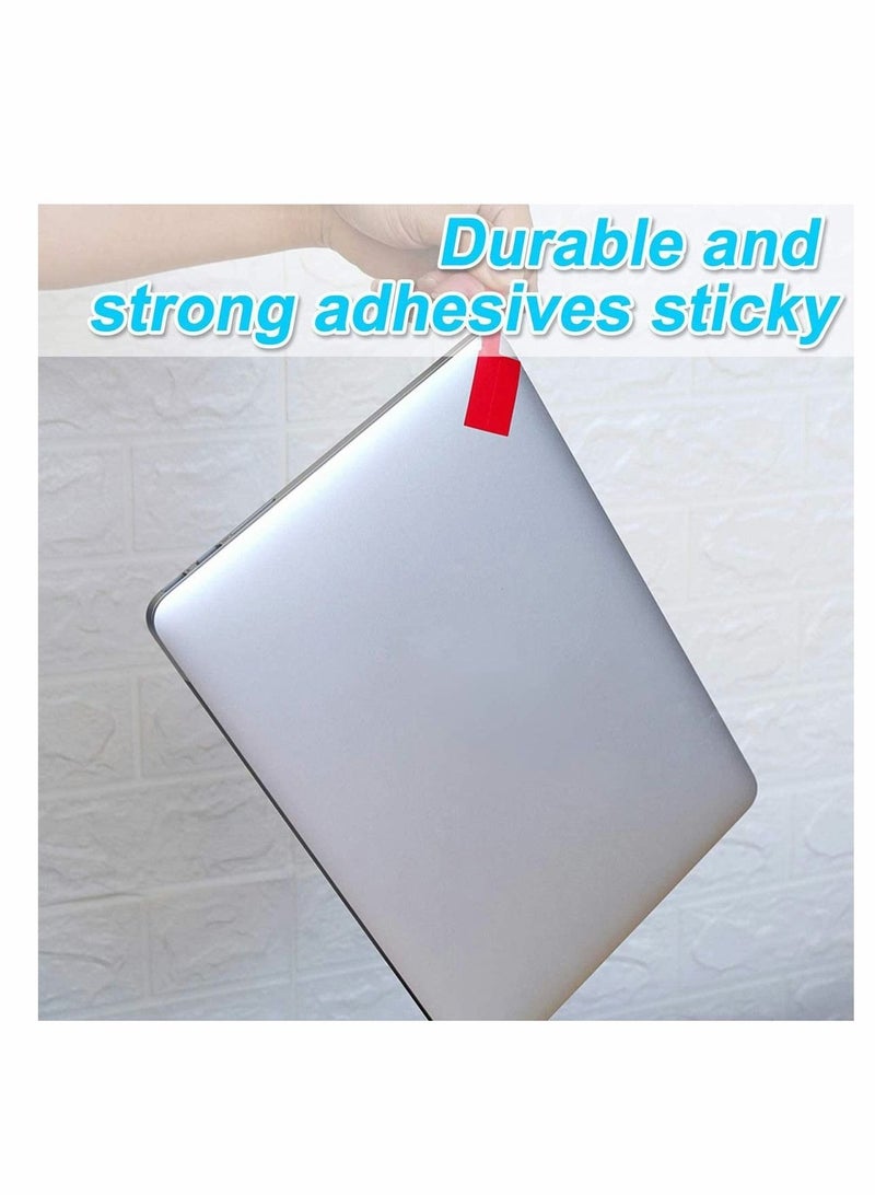 Captaintech 20 Pcs Large Multicolor Self-Adhesive Tear Resistant Blank Cable Labels | Tough Flexible Cord and Plug Identification Tags for Your Office, Home Theater, Made in Australia - Image 5