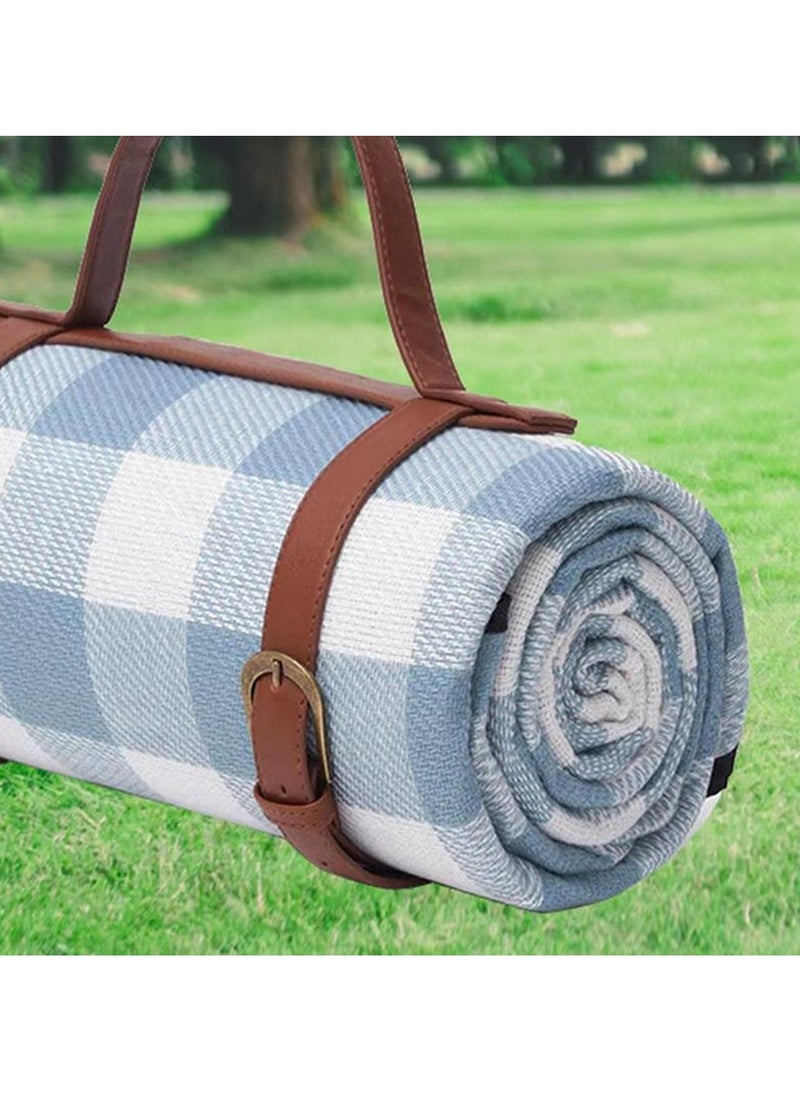 Arabest 200*200cm Extra Large Picnic Mat, Foldable Portable Picnic Blanket, Outdoor Blanket, 3-Layer Waterproof Outdoor Picnic Mat, Perfect for Beach, Grass Camping  - Image 5